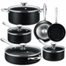 Vesano 10-Piece Nonstick Cookware Set – Induction Compatible